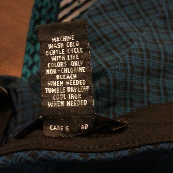 Alfani Professional Casual Color Block Professional Oversized Tunic Dress - Picture 8 of 8